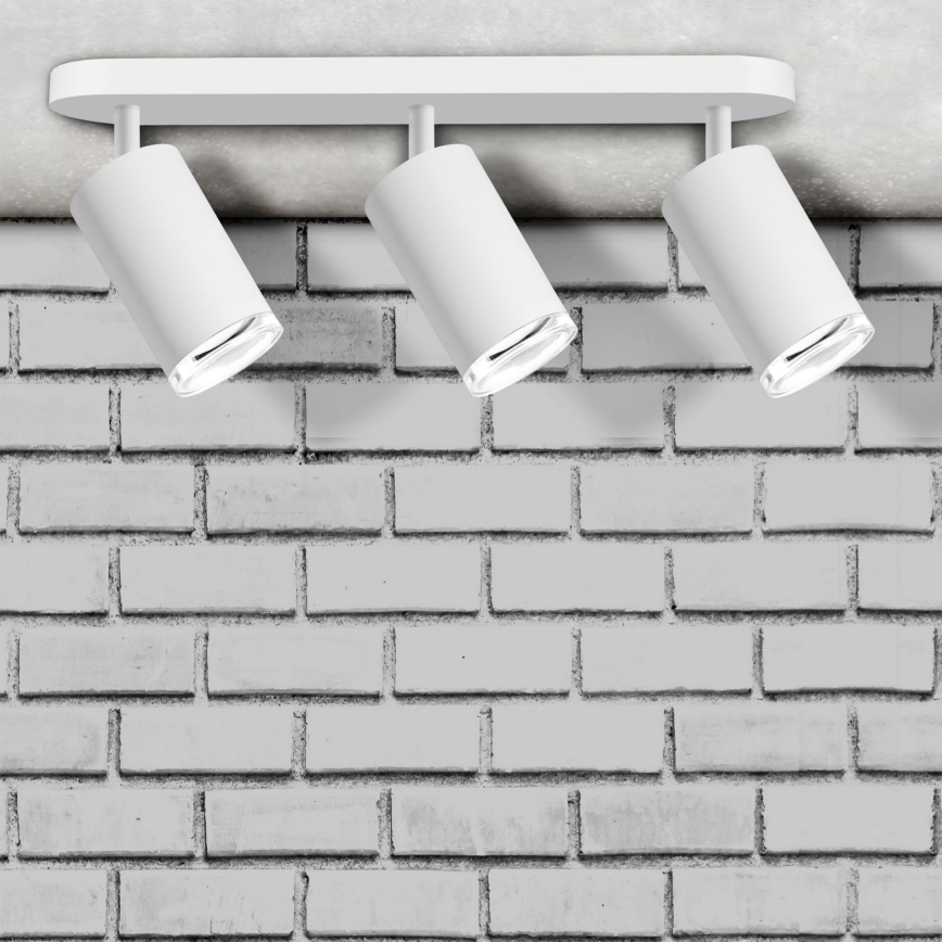 LED RGBW prigušivo kupaonsko ugradno spot svjetlo TURYN 3xGU10/6W/230V 3000K Wi-Fi IP44 bijelo