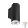 LED RGBW prigušiva kupaonska zidna svjetiljka TURYN 1xGU10/4,8W/230V 3000K IP44 crna + daljinski upravljač