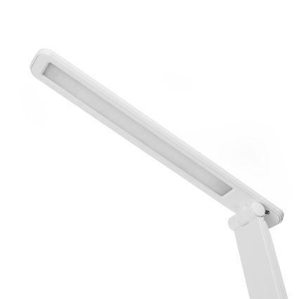 LED RGBW Prigušiva stolna lampa na dodir s bežičnim punjenjem zaslonom i USB portom MAGNUS LED/6W/5V 3000-6500K bijela