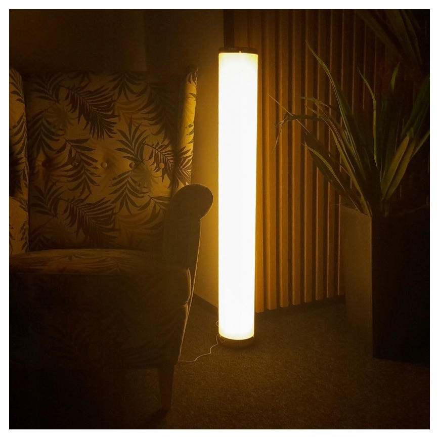 LED RGBW Prigušiva podna lampa STELLA LED/12W/230V + daljinski upravljač