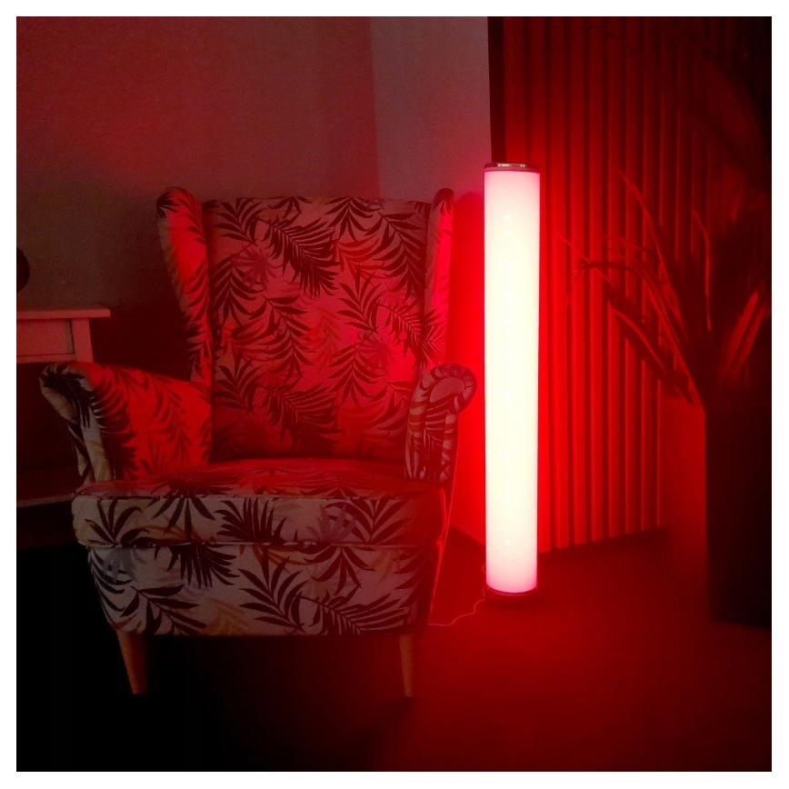 LED RGBW Prigušiva podna lampa STELLA LED/12W/230V + daljinski upravljač