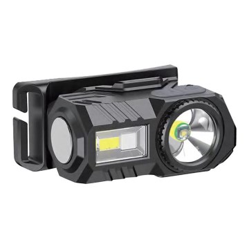 LED RGBW Prigušiva punjiva čeona svjetiljka USB LED/3W/5V IP43 190 lm 24 h 750 mAh