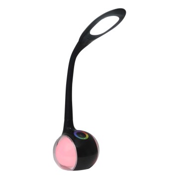 LED RGBW Prigušiva stolna lampa na dodir COSMOS LED/6,5W/230V crna