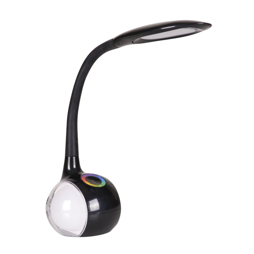 LED RGBW Prigušiva stolna lampa na dodir COSMOS LED/6,5W/230V crna