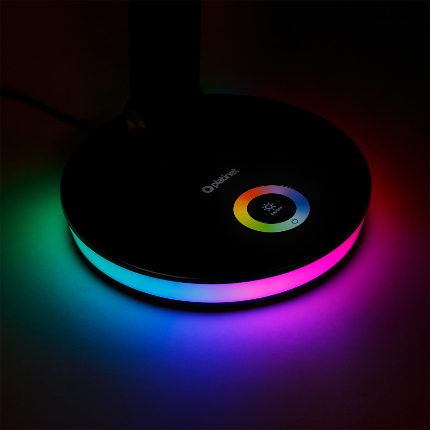 LED RGBW Prigušiva stolna lampa s funkcijom powerbank-a LED/12W/5V 2800-6000K bijela