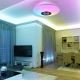 LED RGBW Prigušiva stropna svjetiljka sa zvučnikom MAGIC MUSIC LED/18W/230V 3000-6500K + daljinski upravljač