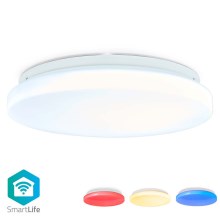 LED RGBW Prigušiva stropna svjetiljka SmartLife LED/18W/230V 3000-6500K Wi-Fi