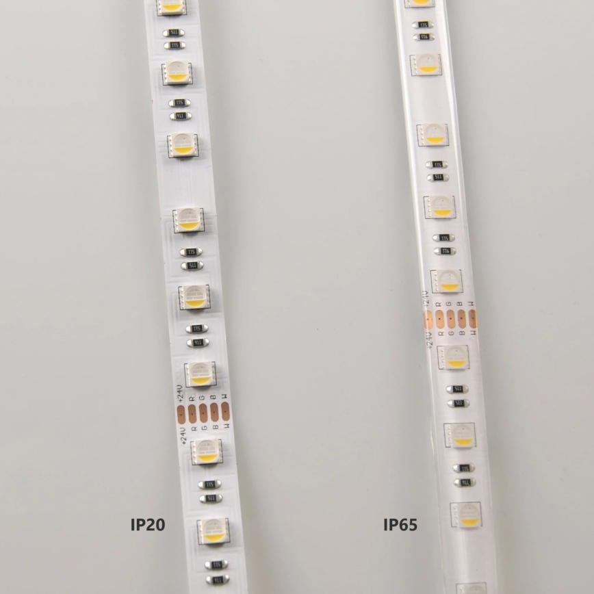LED RGBW Prigušiva traka 3m LED/22W/24/230V + daljinski upravljač