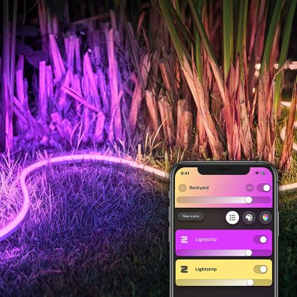 LED RGBW Prigušiva traka Philips Hue OUTDOOR STRIP LED/20,5W 2m IP67