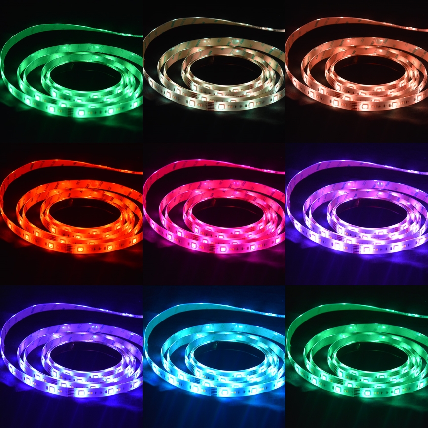 LED RGBW Prigušiva traka za kupaonicu LED/7,5W/12V IP65 3m Wi-Fi Tuya