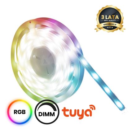 LED RGBW Prigušiva traka za kupaonicu LED/7,5W/12V IP65 3m Wi-Fi Tuya