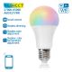 LED RGBW Prigušiva žarulja A60 E27/9W/230V 2700-6500K Wi-Fi - Aigostar