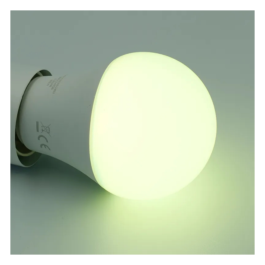 LED RGBW Prigušiva žarulja A60 E27/9W/230V 2700-6500K Wi-Fi Tuya