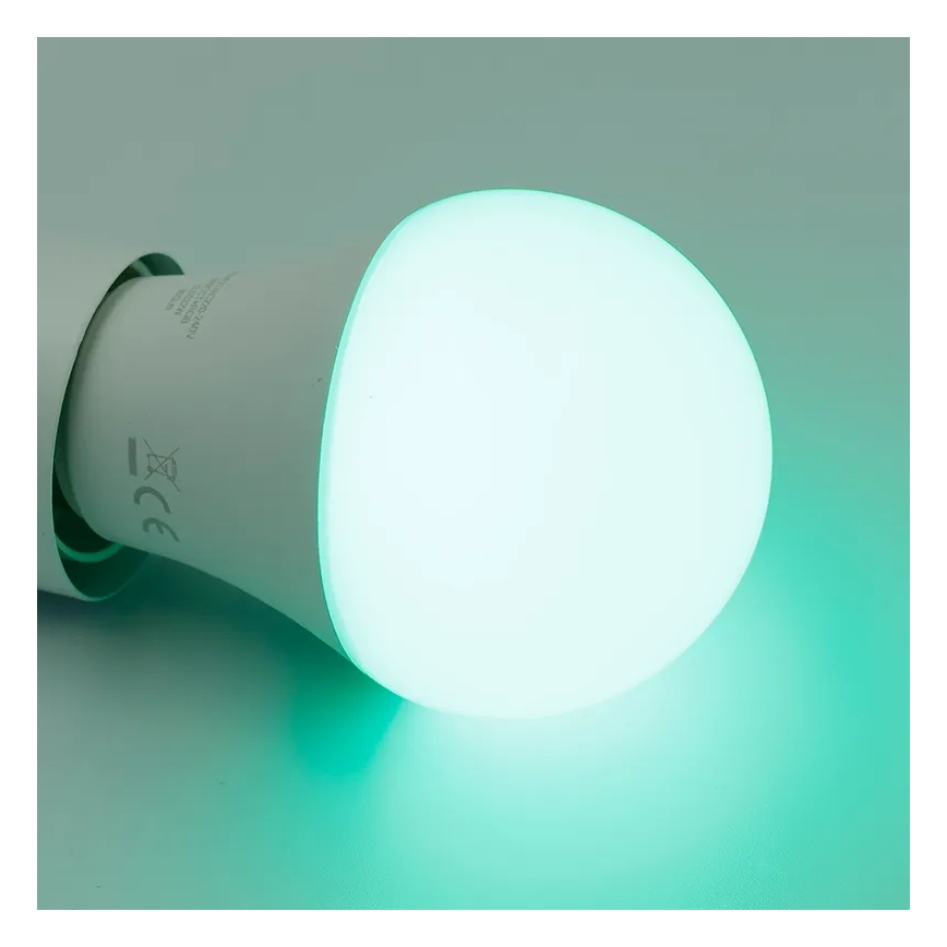 LED RGBW Prigušiva žarulja A60 E27/9W/230V 2700-6500K Wi-Fi Tuya