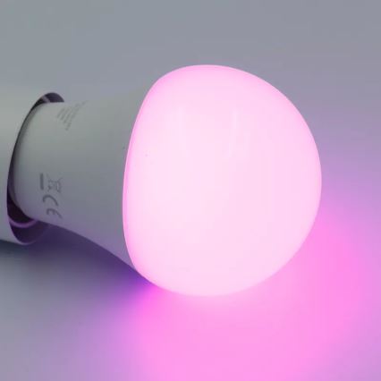 LED RGBW Prigušiva žarulja A60 E27/9W/230V 2700-6500K Wi-Fi Tuya