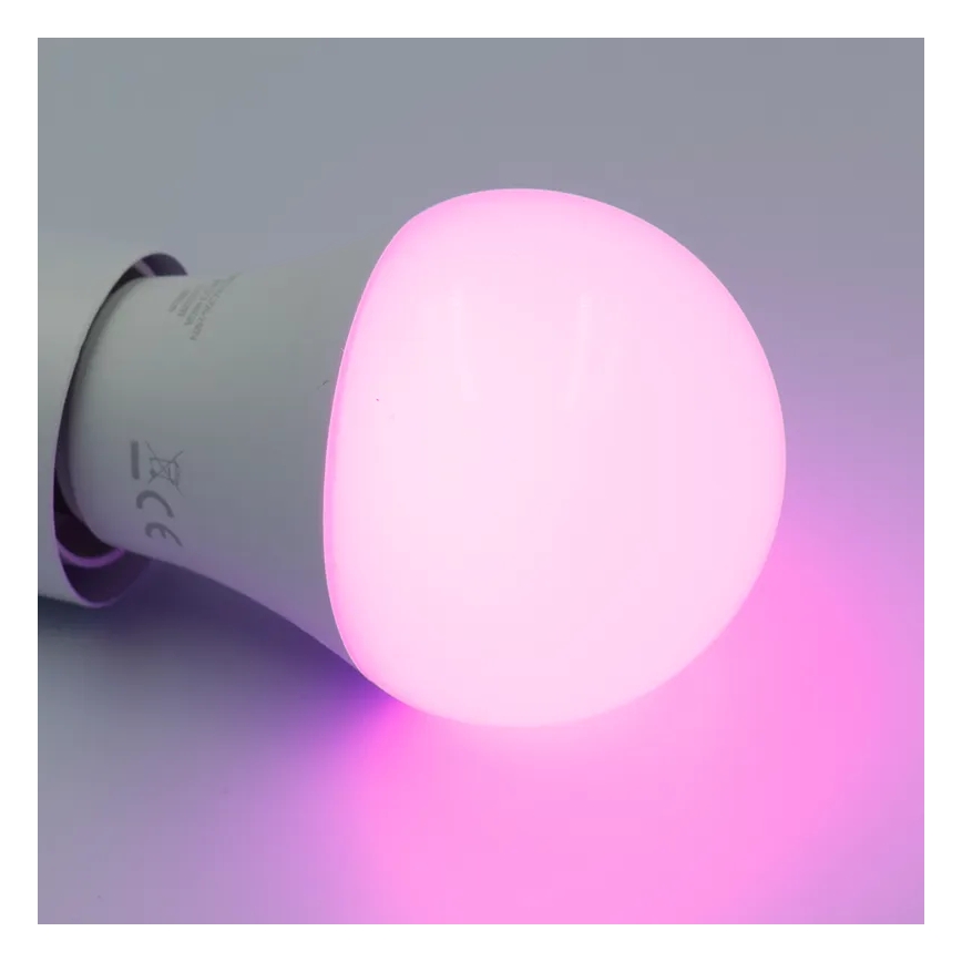 LED RGBW Prigušiva žarulja A60 E27/9W/230V 2700-6500K Wi-Fi Tuya