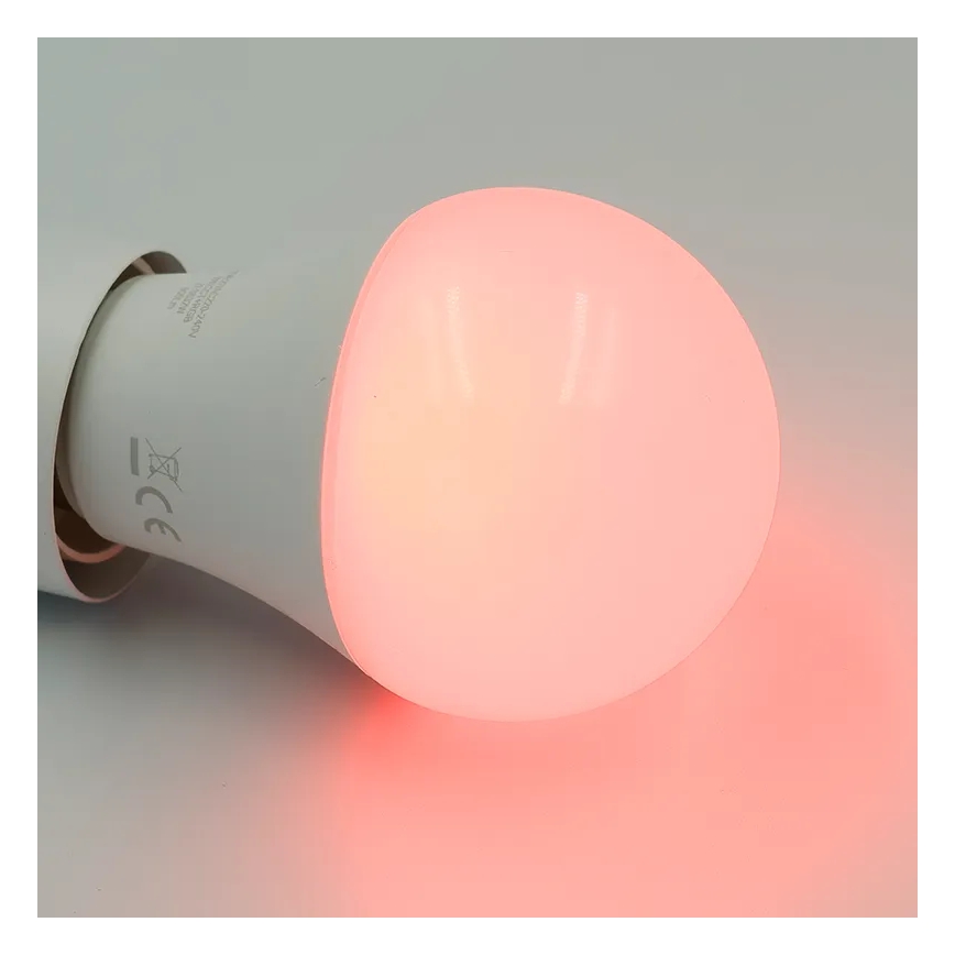 LED RGBW Prigušiva žarulja A60 E27/9W/230V 2700-6500K Wi-Fi Tuya