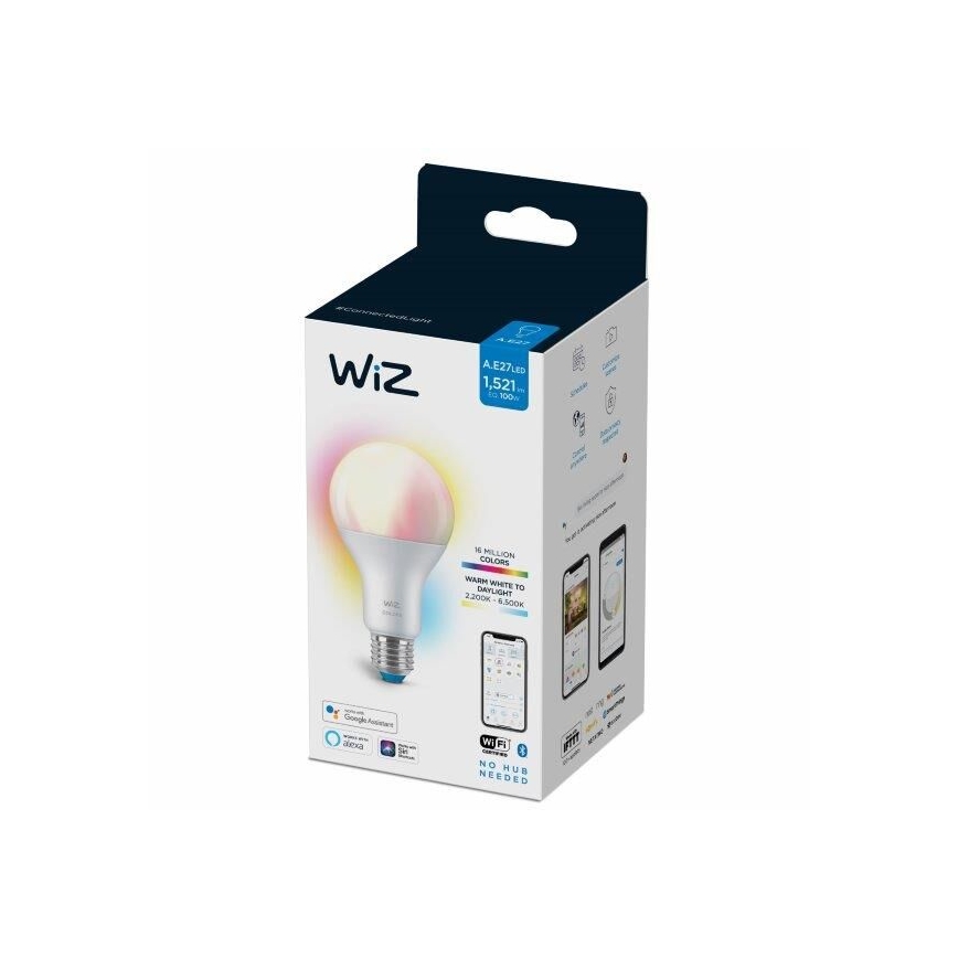 LED RGBW Prigušiva žarulja A67 E27/13W/230V 2200-6500K CRI 90 Wi-Fi -WiZ