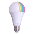 LED RGBW Prigušiva žarulja A70 E27/14W/230V 2700-6500K Wi-Fi Tuya