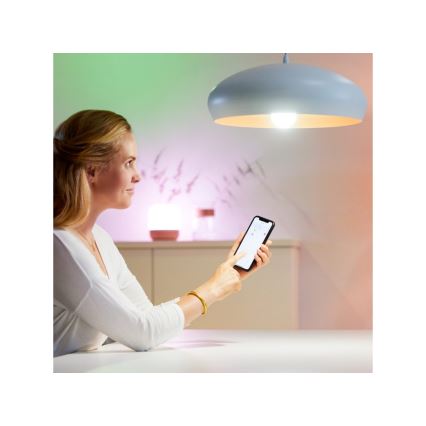 LED RGBW Prigušiva žarulja E27/8,5W/230V 3000-6500K Wi-Fi - Reality