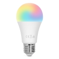 LED RGBW Prigušiva žarulja E27/8W/230V 3000K + daljinski upravljač - Aigostar