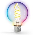 LED RGBW Prigušiva žarulja FILAMENT MESH Smart G95 E27/4,9W/230V 2700K - Aigostar