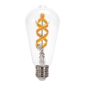 LED RGBW Prigušiva žarulja FILAMENT MESH Smart ST64 E27/4,9W/230V 2700K - Aigostar
