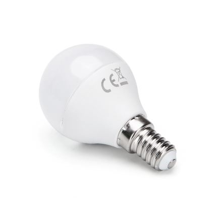 LED RGBW Prigušiva žarulja G45 E14/5W/230V 3000-6500K Wi-Fi - Aigostar