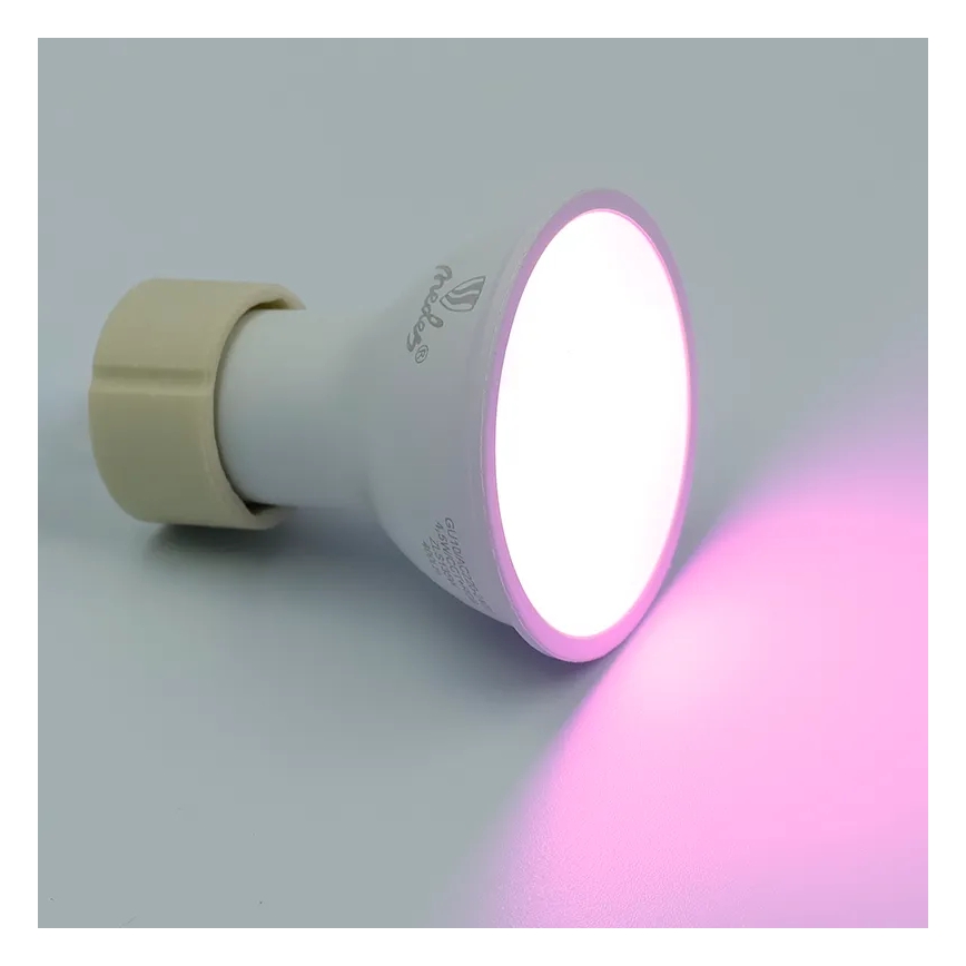 LED RGBW Prigušiva žarulja GU10/4,5W/230V 2700-6500K Wi-Fi Tuya