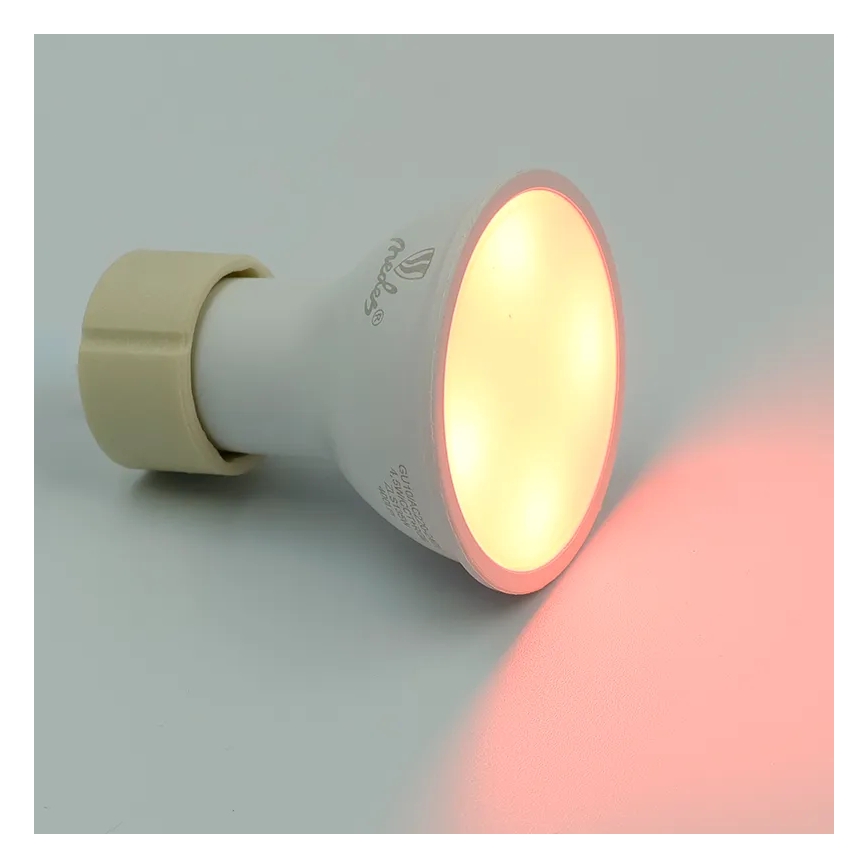 LED RGBW Prigušiva žarulja GU10/4,5W/230V 2700-6500K Wi-Fi Tuya