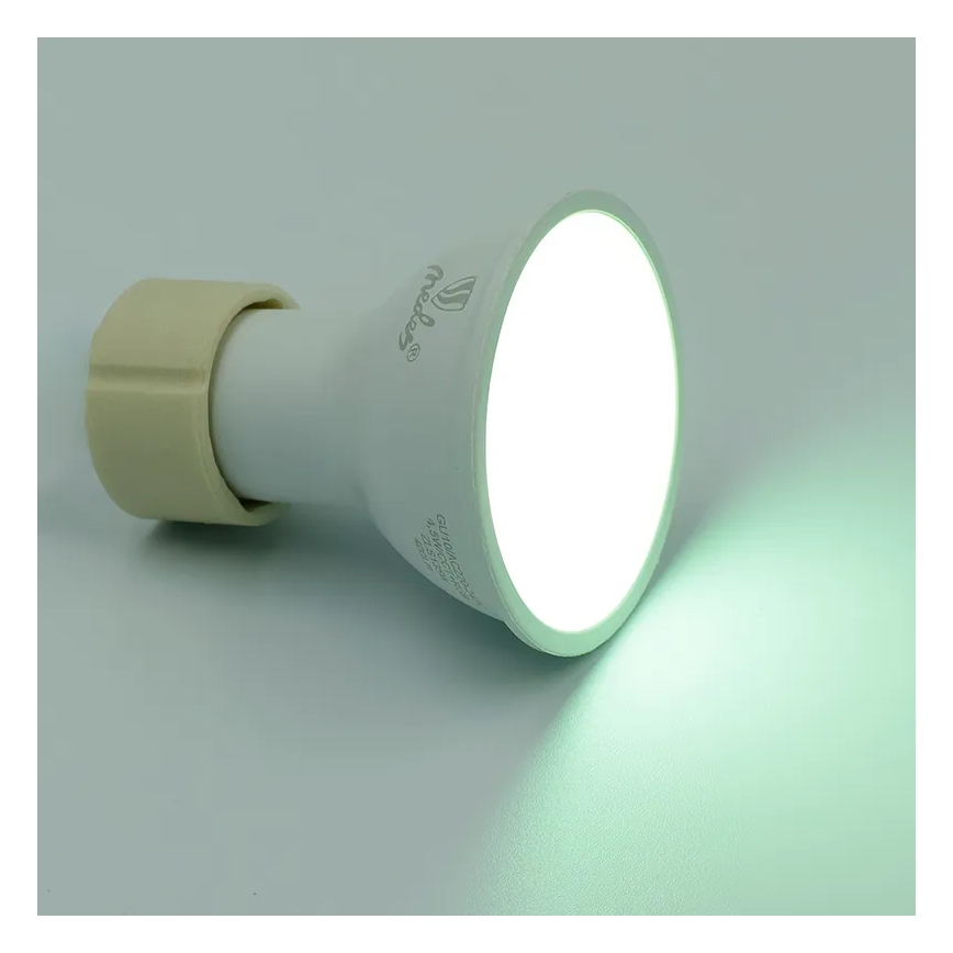 LED RGBW Prigušiva žarulja GU10/4,5W/230V 2700-6500K Wi-Fi Tuya