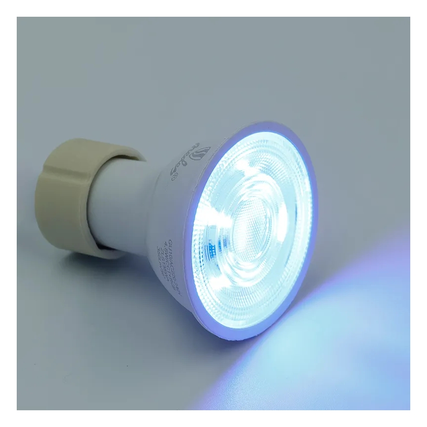 LED RGBW Prigušiva žarulja GU10/4,5W/230V 2700-6500K Wi-Fi Tuya