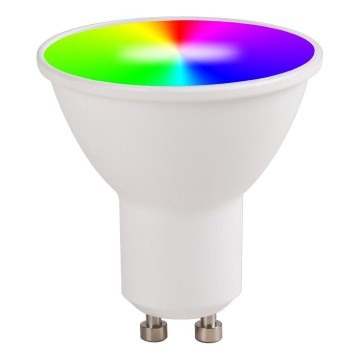 LED RGBW Prigušiva žarulja GU10/5,5W/230V 3000-6500K Wi-Fi