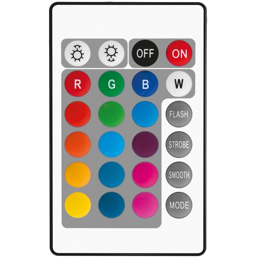 LED RGBW Prigušiva žarulja E14/4,9W/230V 2700K + daljinski upravljač - Globo