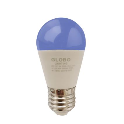 LED RGBW Prigušiva žarulja E27/6W/230V 3000K + daljinski upravljač - Globo