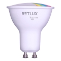 LED RGBW Prigušiva žarulja MR16 GU10/4,5W/230V 2700-6500K Wi-Fi Tuya