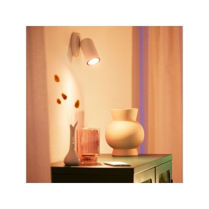 LED RGBW Prigušiva žarulja PAR16 GU10/4,7W/230V 2200-6500K CRI 90 Wi-Fi - WiZ