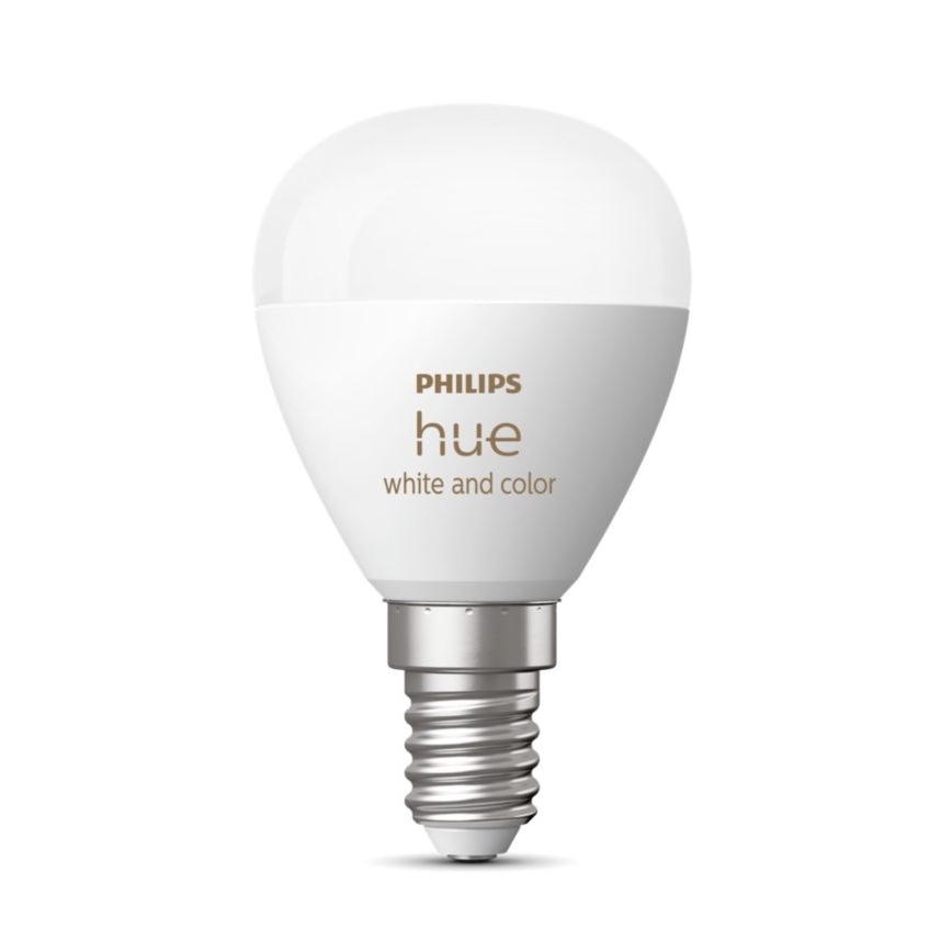 LED RGBW Prigušiva žarulja Philips Hue White And Color Ambiance P45 E14/5,1W/230V 2000-6500K