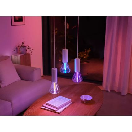 LED RGBW Prigušiva žarulja Philips Hue White And Color Ambiance E27/6,8W/230V 2000-6500K