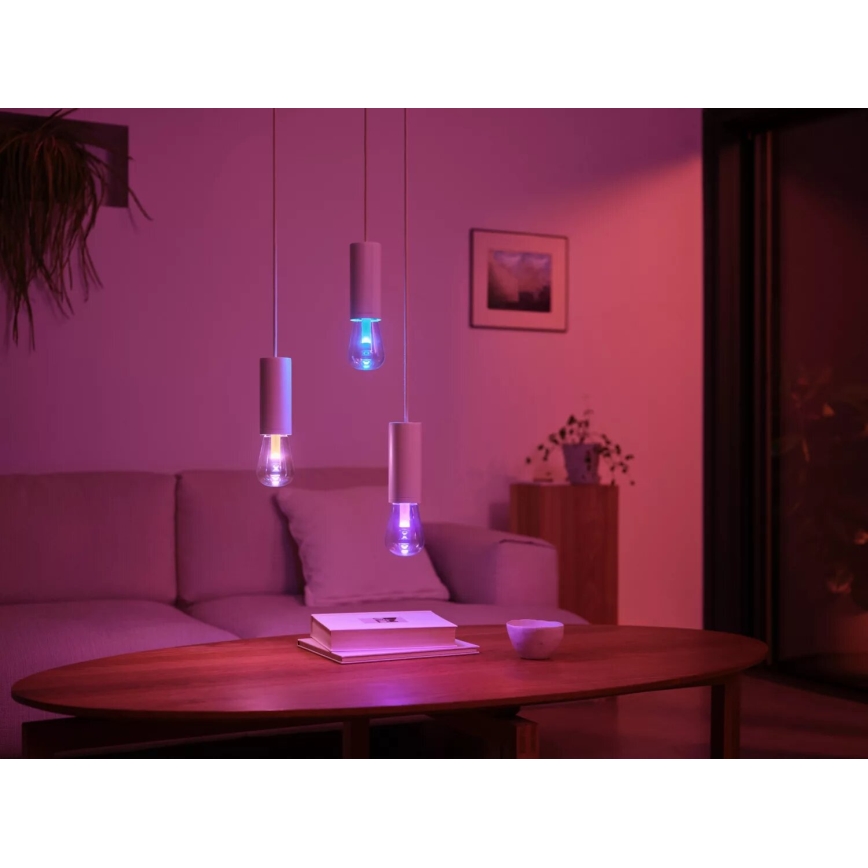 LED RGBW Prigušiva žarulja Philips Hue White And Color Ambiance E27/6,8W/230V 2000-6500K