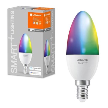 LED RGBW Prigušiva žarulja SMART+ E14/5W/230V 2700K-6500K Wi-Fi - Ledvance