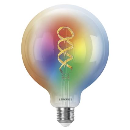 LED RGBW Prigušiva žarulja SMART+ FILAMENT E27/4,8W/230V 2700-6500K Wi-Fi - Ledvance