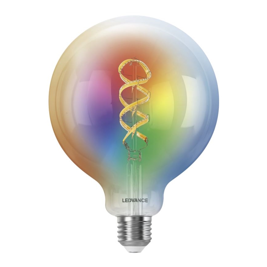 LED RGBW Prigušiva žarulja SMART+ FILAMENT E27/4,8W/230V 2700-6500K Wi-Fi - Ledvance