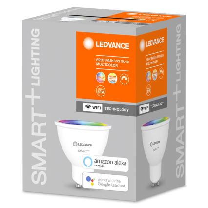 LED RGBW Prigušiva žarulja SMART+ GU10/5W/230V 2700K-6500K Wi-Fi - Ledvance