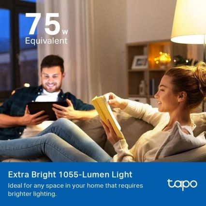 LED RGBW prigušivačka žarulja MATTER A60 E27/8,6W/230V 2500-6500K Wi-Fi - TP-Link