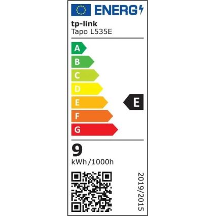 LED RGBW prigušivačka žarulja MATTER A60 E27/8,6W/230V 2500-6500K Wi-Fi - TP-Link
