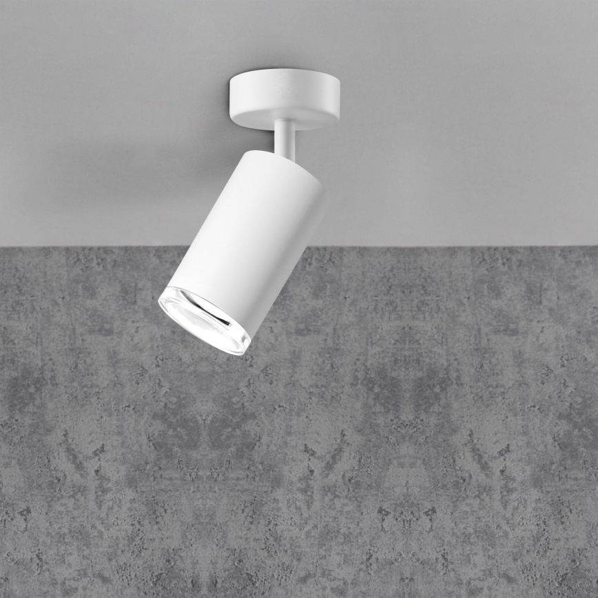 LED RGBW prigušivo kupaonsko spot svjetlo TURYN 1xGU10/4,8W/230V 3000K IP44 bijela + daljinski upravljač