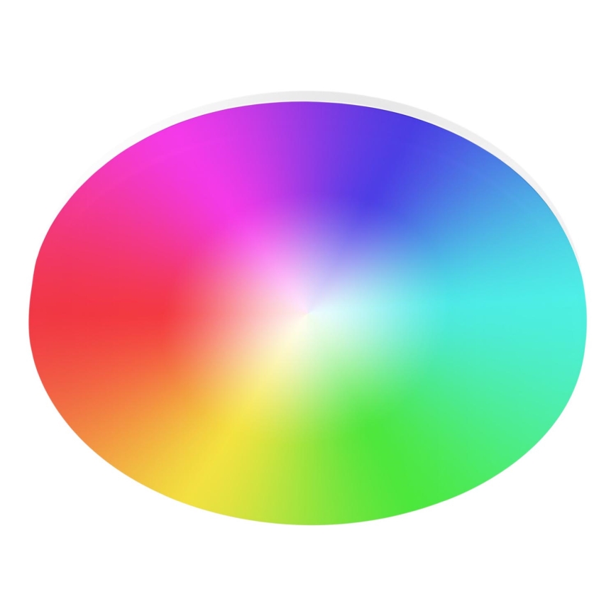 LED RGBW prigušivo kupaonsko stropno svjetlo LED/24W/230V 3000-6500K Ø 33 cm IP54 bijelo Wi-Fi