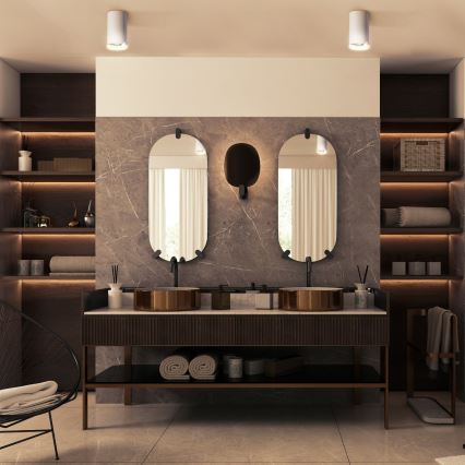 LED RGBW prigušivo kupaonsko spot svjetlo TURYN 1xGU10/6W/230V 3000K Wi-Fi IP44 bijelo