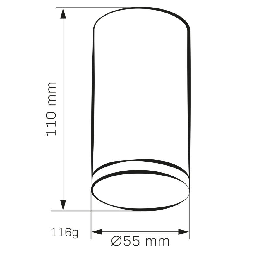 LED RGBW prigušiva kupaonska spot svjetiljka TURYN 1xGU10/4,8W/230V 3000K IP44 crna + daljinski upravljač